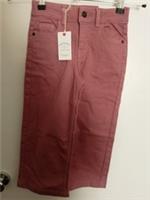 New Kids Fat Face 'Willow Wide Leg' Pink Jeans Age 7yrs