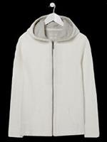 Ladies Fat Face Ivory Hemsby Zip Through Hoodie (Without Drawstring) - RRP £50.0 - M Regular
