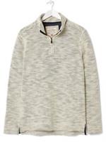 Men's Fat Face Grey Tight Knit Sweatshirt Top - Size 2XL - RRP £69.99 - 2XL Regular