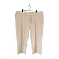 Fat Face Naomi Cropped Corduroy Trousers Natural Ecru Cream - Size 22 NEW - 22 Plus