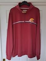 Fat Face Half-Zip Sweater Men's Size 2XL P2P 27" Fowey Rose Pink Summer BNWT - 2XL Regular