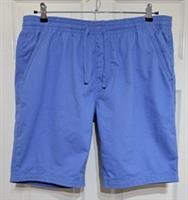 Fat Face Seaton Shorts W38 L10 Blue Pull-On Drawstring Cotton Pockets BNWT - 38 Regular