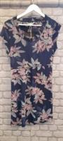 FAT FACE navy blue dress with printed flowers (NWT) size 14 CG H63