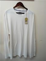 NWT Men's FATFACE White Long Sleeve Shirt Size XXXL LONG - CG S05 - 3XL Big & Tall