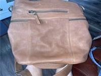 Fat Face The Valencia Leather Tan Shoulder Bag BNWT