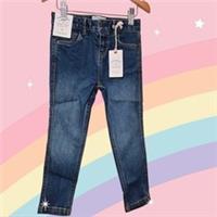 Fat Face Girls Jeans- 6 Years- Blue Denim- Jeans - BNWT