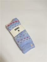 FatFace Womens Wool Blend Socks Blue Fair Isle Pattern UK 47 New