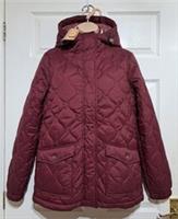 Fat Face Women's Puffer Jacket Bella Size UK 8 Fleece Gilet Lining Red &pound;125 BNWT - 8 Regular