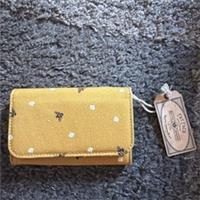 Fat face Ladies Purse Wallet Bee Design - New with Tag
