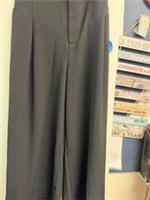 BNWT LADIES FATFACE BLACK CROPPED TROURSERS SIZE UK 22 - CG S60