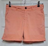 FatFace Dorset Shorts UK 10 Coral Cotton Stretch Chino Summer Women's BNWOT - 10 Regular