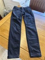 Fat Face Womens Black Five Pocket Jogging Jeans Size 12/40 New - 12 Regular