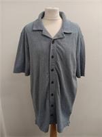 Fat Face Blue Patterned Shirt Size Large Tall (Southend) - L Regular