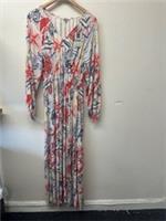 BNWT Ladies FAT FACE 'NOELLE SEA SCENE' Cream Maxi Dress UK14 - CG S05 - 14 Regular