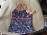 Brand New with tags Fat Face Tankini top age 6-7 years