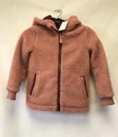 Fat Face Dusky Pink Teddy Borg Full Zip Jacket Age 8/9