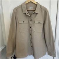 Fat Face Womens Natural Cambourne Shacket Size 18 New Unworn BNWOT Cotton - 18 Regular
