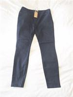 Fat Face Womens Skye Skinny Trousers Navy Blue Jeans Size UK 14 - 14 Regular
