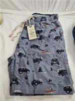 Mens Fat Face Land rover Lounge Shorts Size Medium New