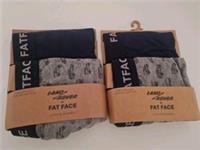 Fatface Landrover Boxer Shorts 2 Pack X2 Extra Small - XS Regular