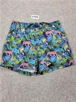 FatFace Boys' Tropical Print Swim Shorts with Elastic Waist