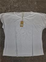 Fat Face White Lightweight Cotton T-Shirt - 22 Plus