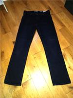 MENS FAT FACE STRAIGHT LEG WASHED BLACK DESIGNER JEANS W34 LONG L34 RRP £59 BNWT - 34 Regular