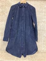 BNWT Fat Face Ladies Chester Cord Shirt Dress Dk Navy Size 8R RRP £69.00- CG S86