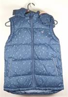 Girls FatFace Gilet Bodywarmer Age 11-12 Years - Navy Blue Stars - New