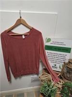 Fat Face Athleisure Pink Blush Linen Top size XS - XS Regular