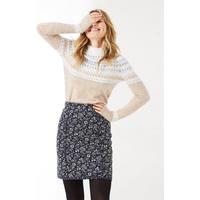 Jennie Quilted Wave Dot Skirt
