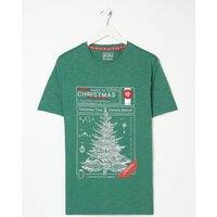 Mens Christmas Tree Guide T-Shirt