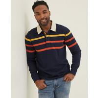 Mens Chest Stripe Rugby Shirt