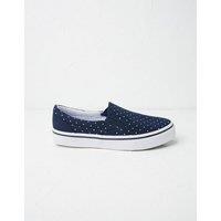 Willow Polka Dot Slip On Trainers