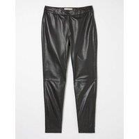 Lana Leather Tapered Trousers