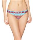 Fat Face Women's Tribal Geo Bikini Bottoms size 14 - 14 Regular