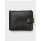 Mens Raw Edge Leather Wallet