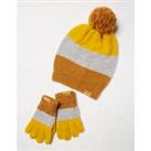 Kid's Hat And Gloves Set