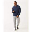 Mens Quilted Shawl Collar Sweat