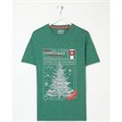 Mens Christmas Tree Guide T-Shirt