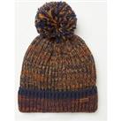Mens James Twisted Knit Beanie Hat