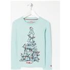 Kid's Animal Christmas Tree T-Shirt