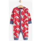 Kid's Shark Print Romper Suit