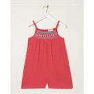 Kid's Nellie Embroidered Playsuit