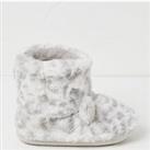 Kid's Sadie Snow Leopard Slipper Boot