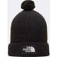 The North Face Box Logo Pom Beanie Hat