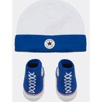 Converse Crib Hat and Bootie Set