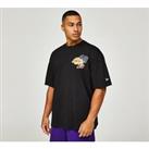 New Era NBA Arch Wordmark LA Lakers Oversized T-Shirt