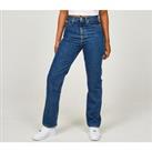 Calvin Klein Jeans Womens High Rise Straight Jean