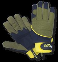 Premium Shock Absorber Gardening Gloves (Mens Medium)